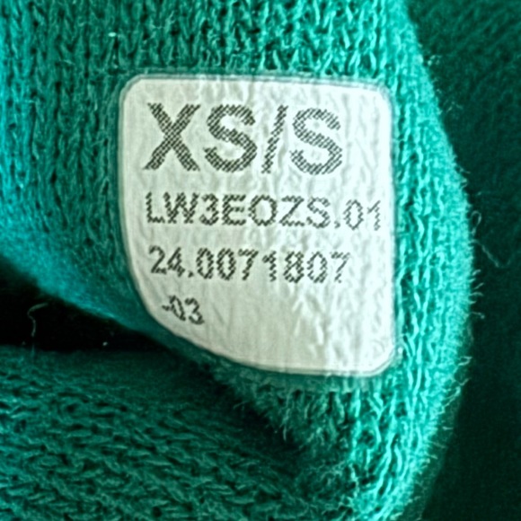 NWOT Lululemon Scuba Oversized Full-Zip Hoodie Cascadia Green - Picture 3 of 7